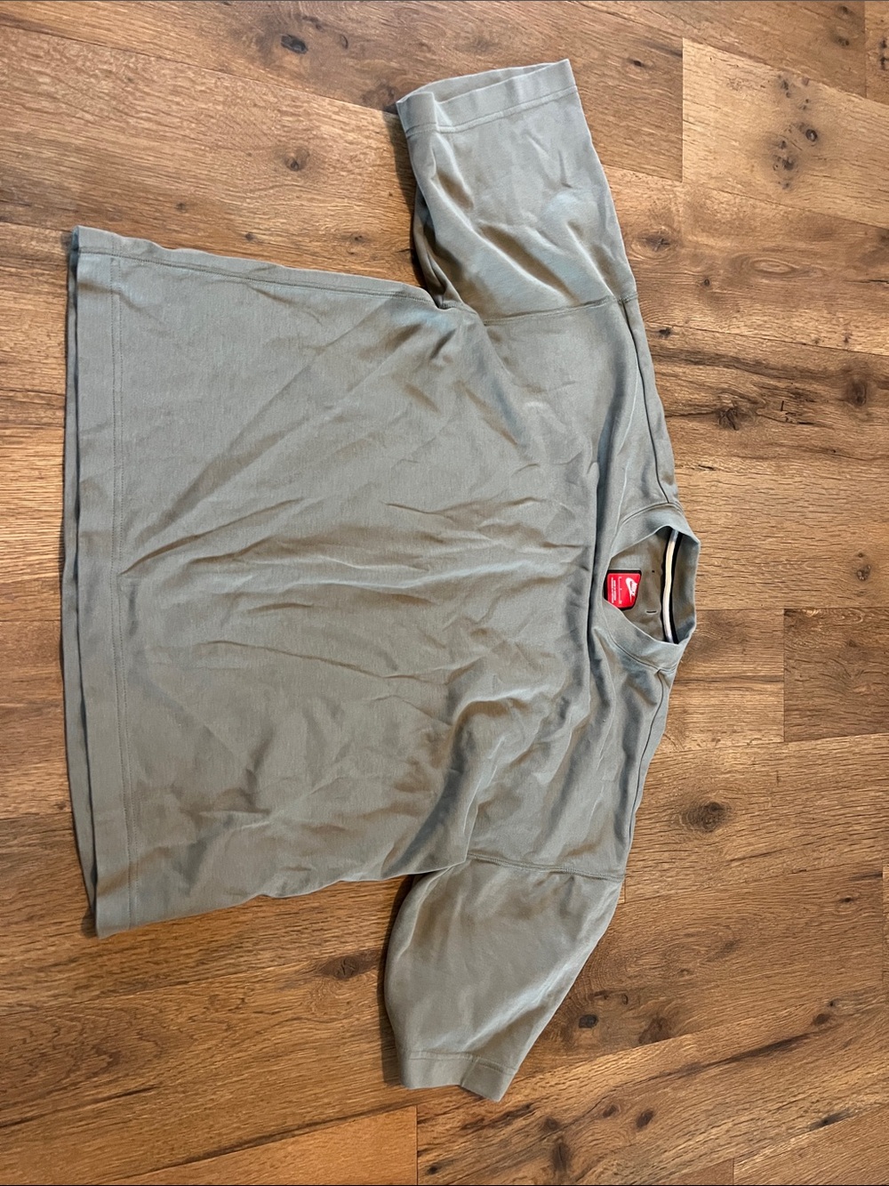 Nike Olive Green Crewneck Short Sleeve Tee